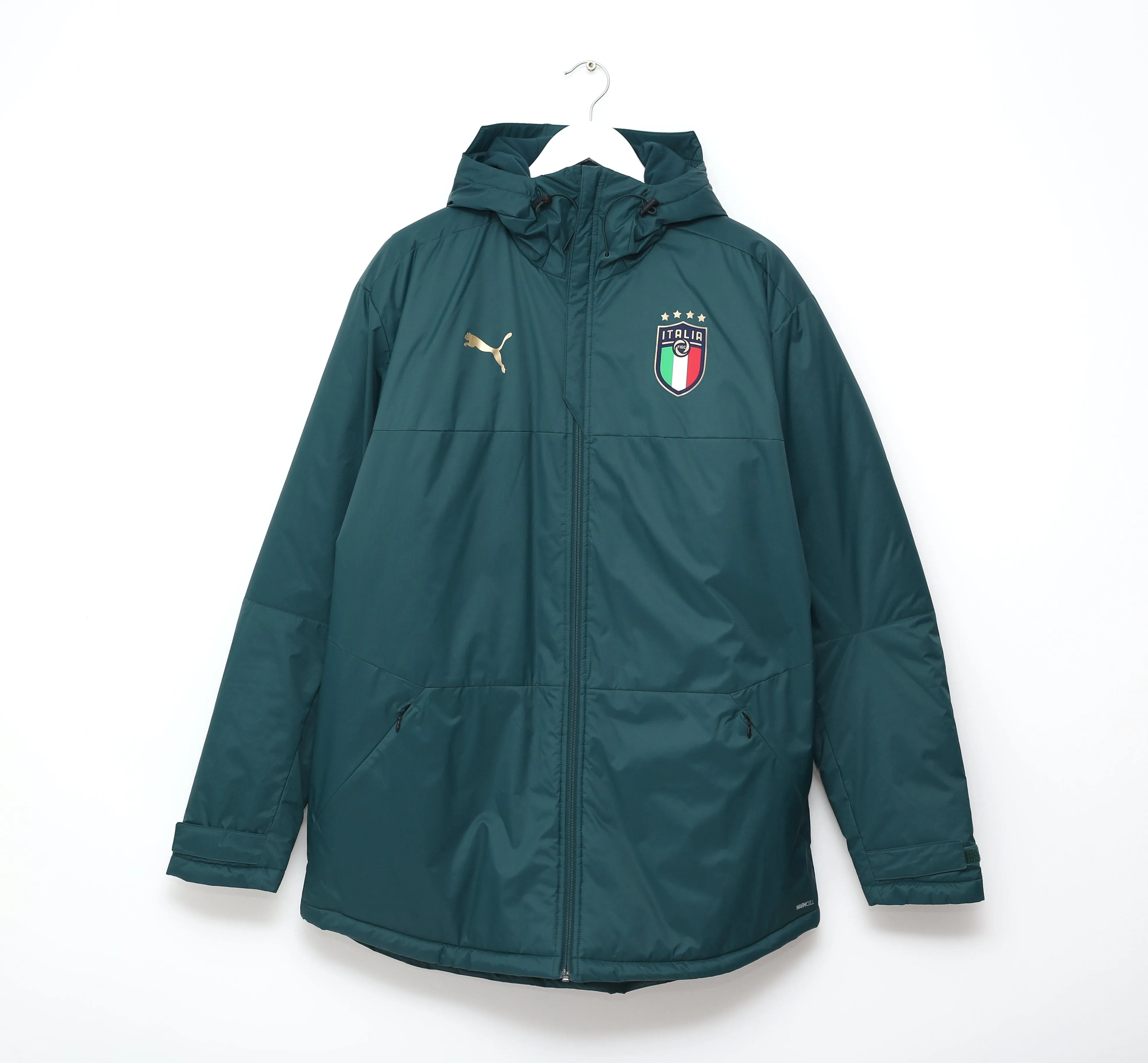 2020/21 ITALY PUMA Football Padded Bench Coat Jacket (XL) Euro 2020