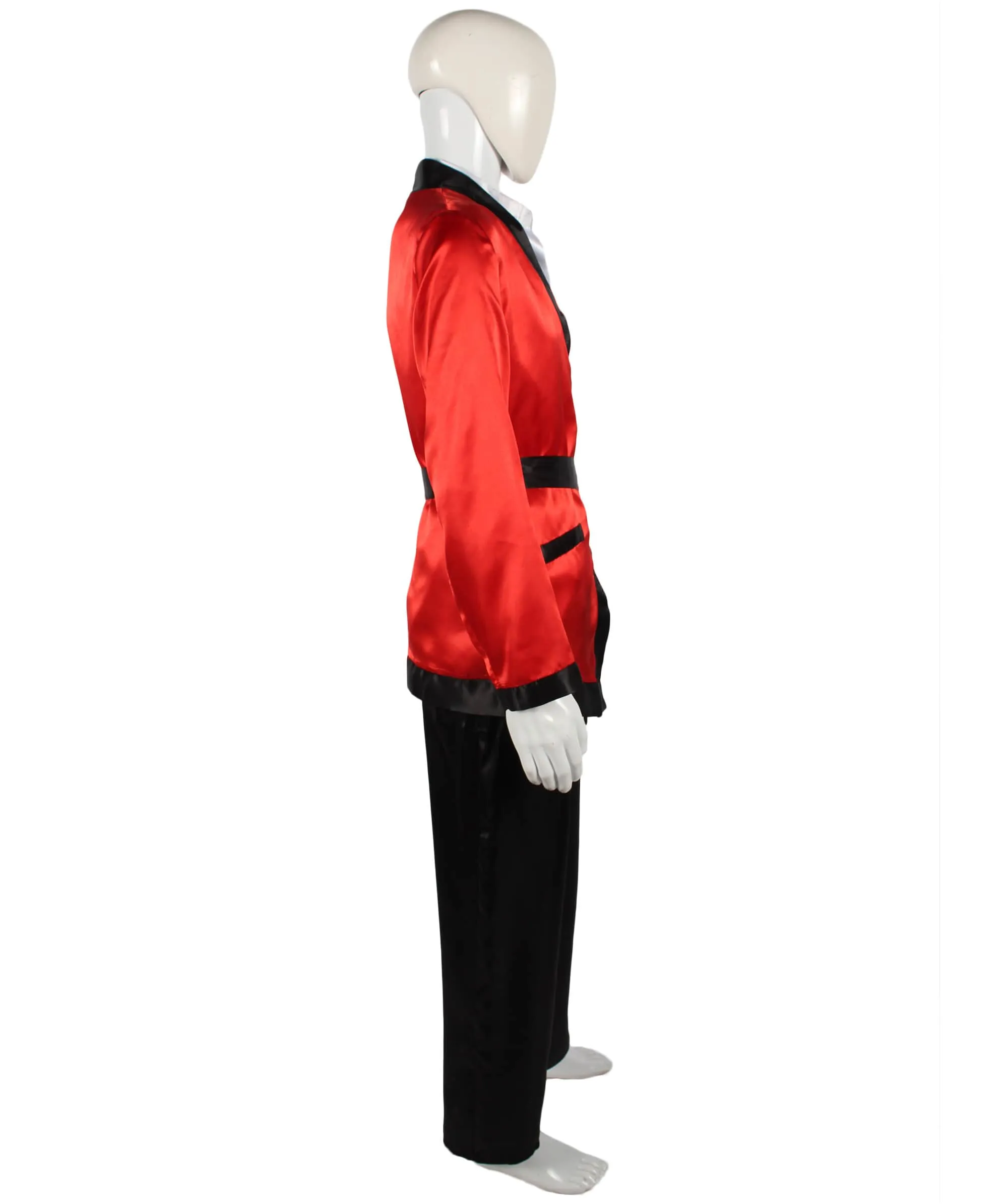 Adult Men’s Red Soft Jacket Costume | Multiple Size Options