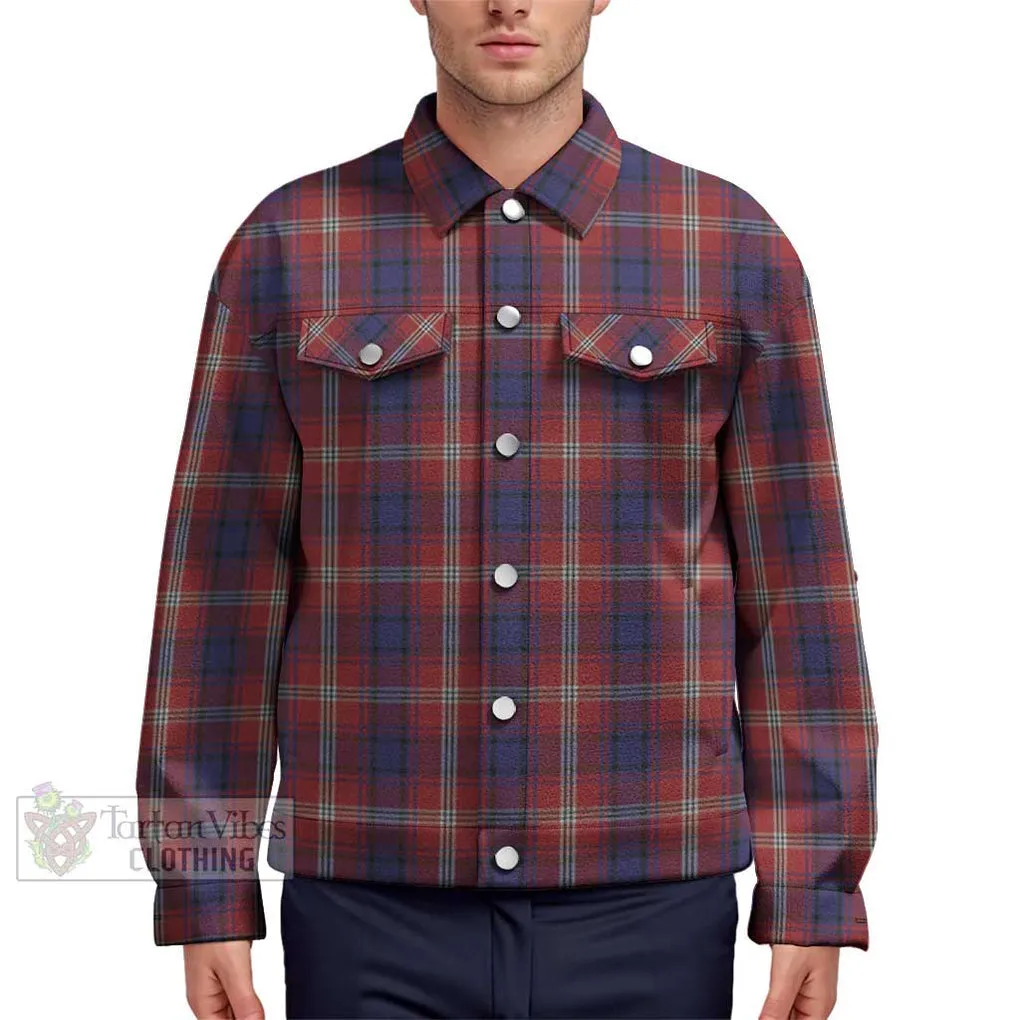 Ainslie Tartan Unisex Lapel Cotton Jacket