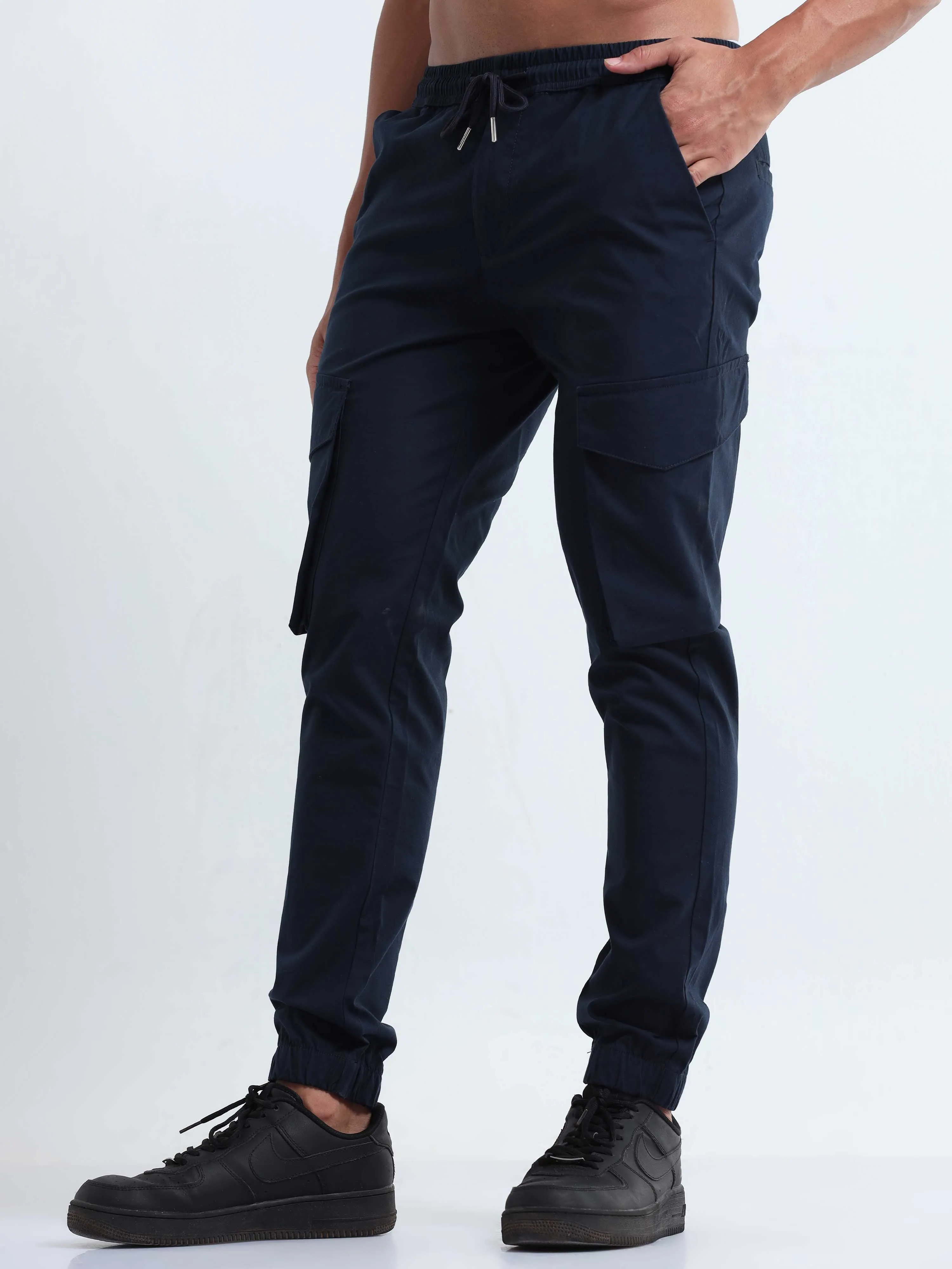 Air Sense Navy Cargo Joggers