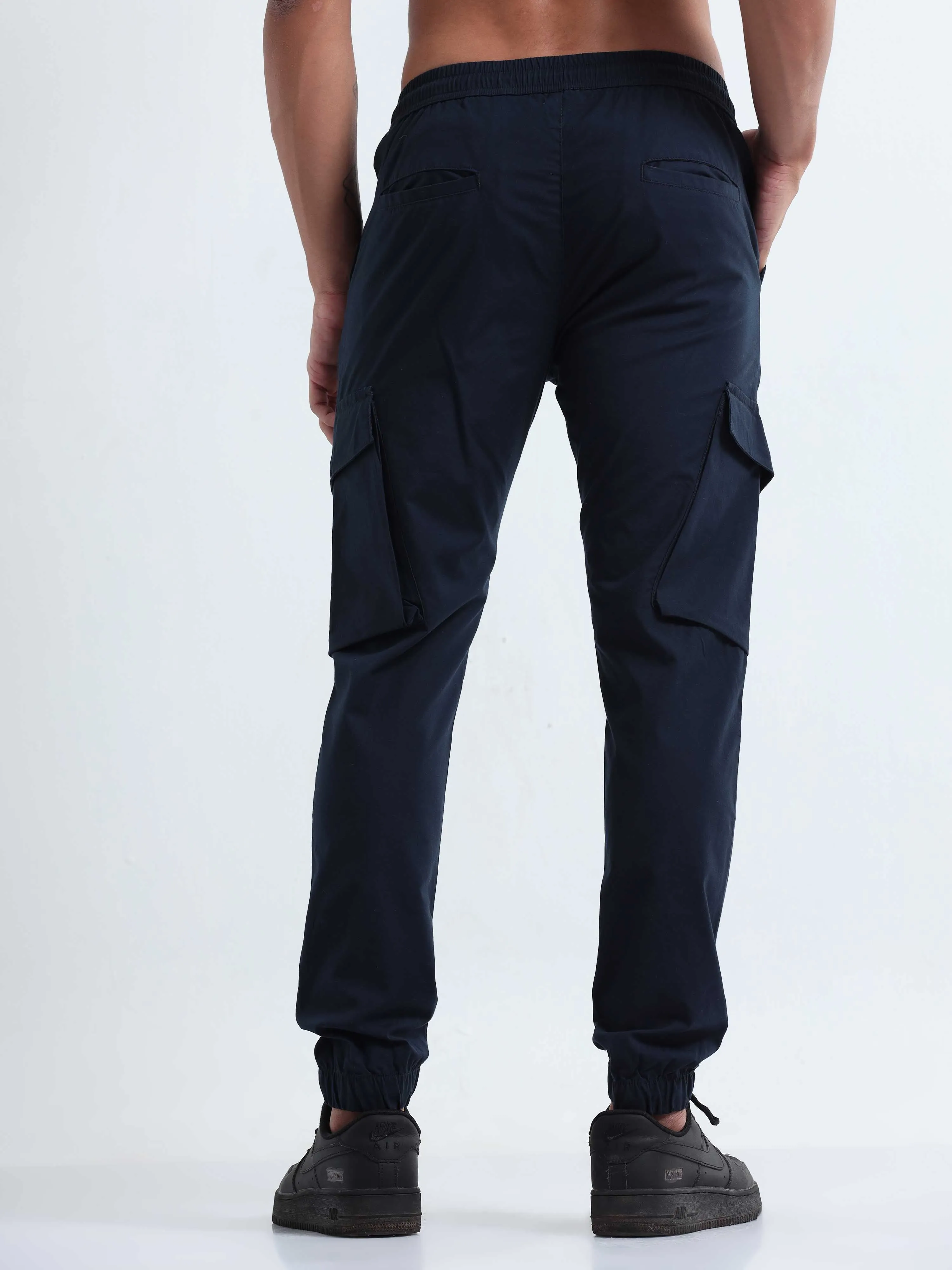 Air Sense Navy Cargo Joggers