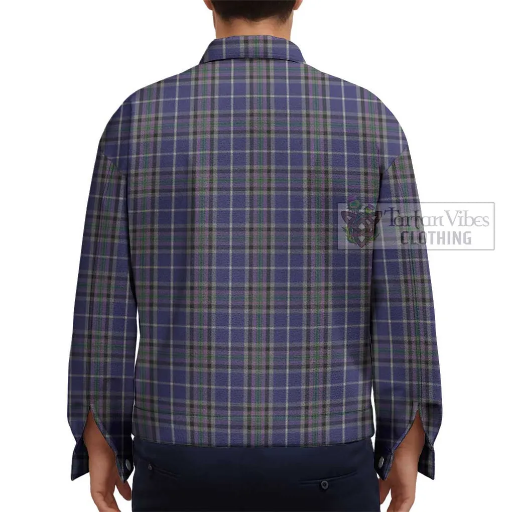 Alexander of Menstry Tartan Unisex Lapel Cotton Jacket