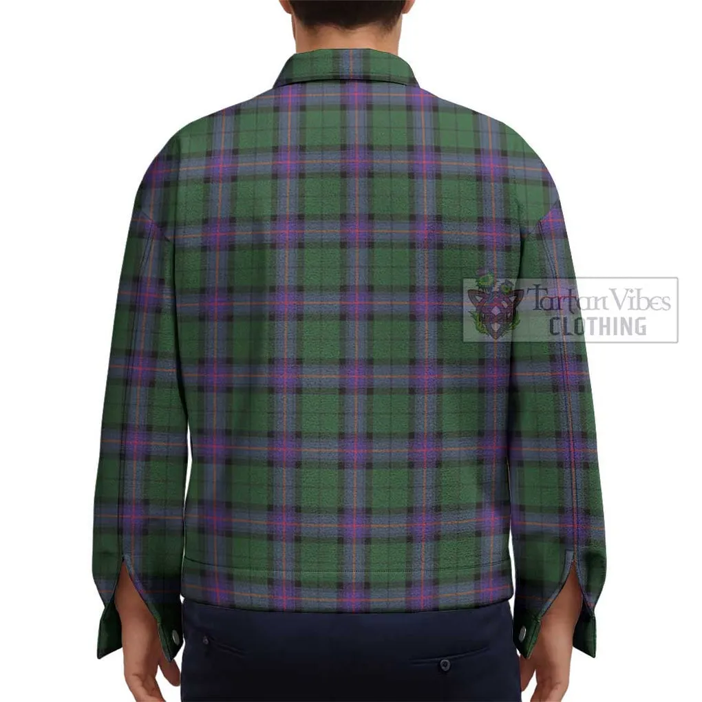 Armstrong Modern Tartan Unisex Lapel Cotton Jacket