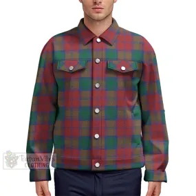 Auchinleck (Affleck) Tartan Unisex Lapel Cotton Jacket