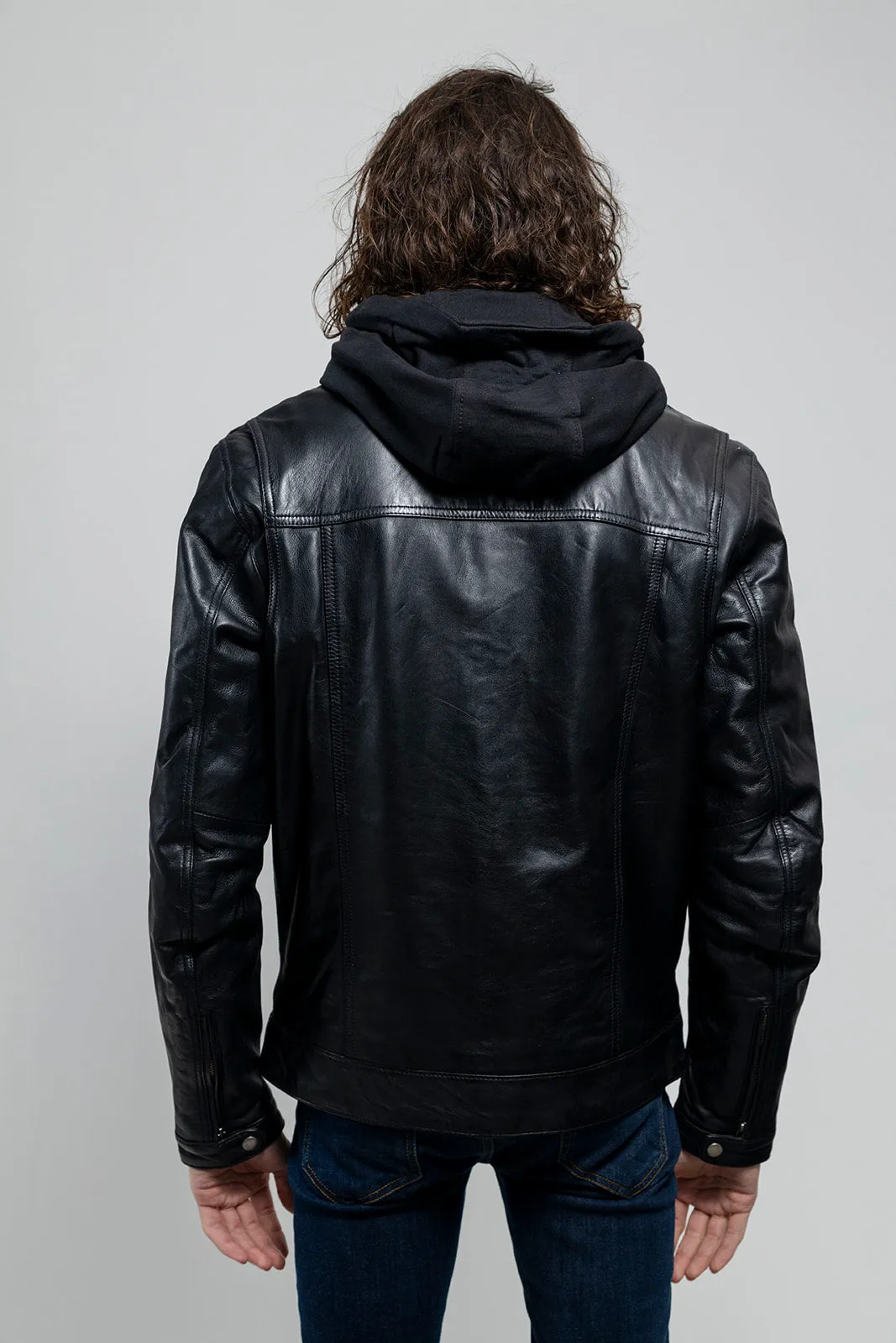 Axel Mens Leather Jacket