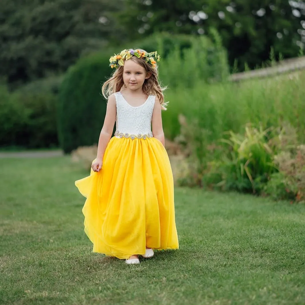 Baby Bohemian Classic Dress - Daffodil Yellow