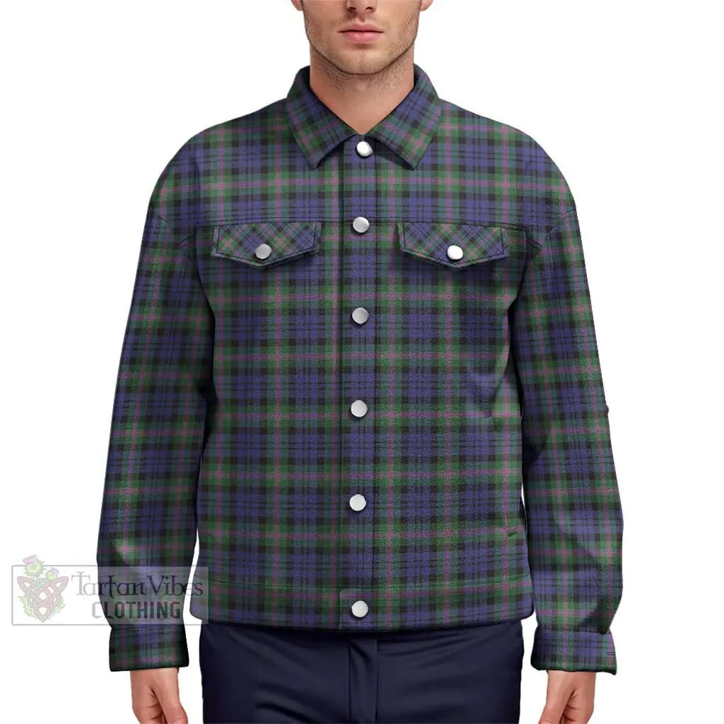 Baird Modern Tartan Unisex Lapel Cotton Jacket