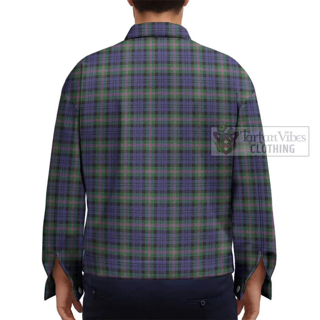 Baird Modern Tartan Unisex Lapel Cotton Jacket