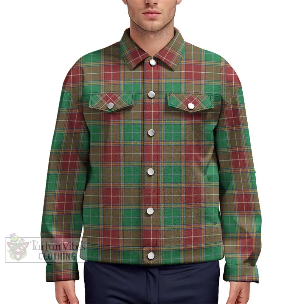 Baxter Modern Tartan Unisex Lapel Cotton Jacket