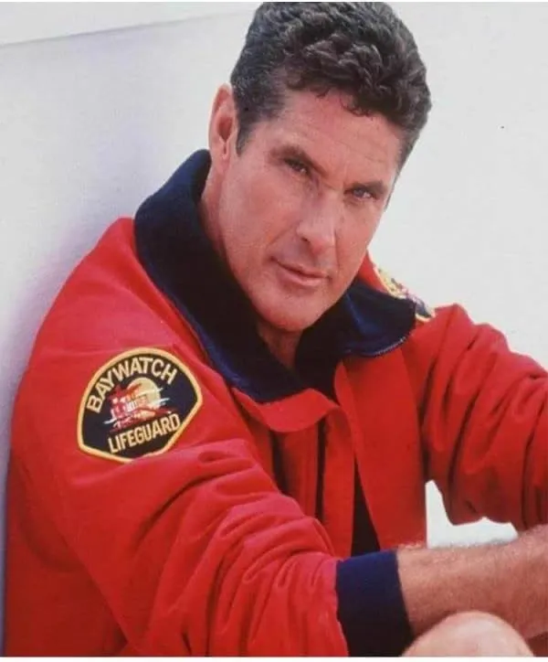 Baywatch Life Guard David Hasselhoff Cotton Jacket