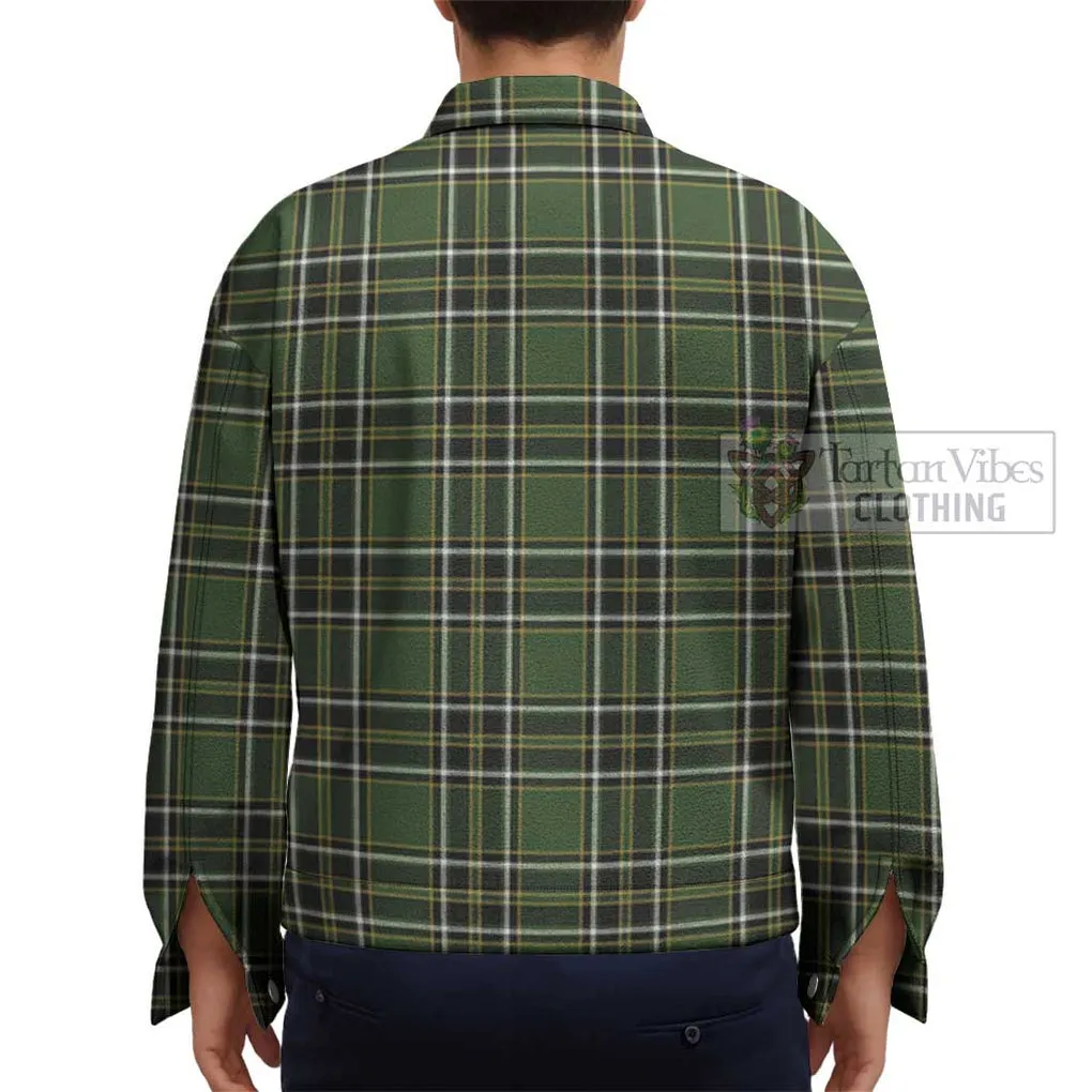 Birmingham Tartan Unisex Lapel Cotton Jacket