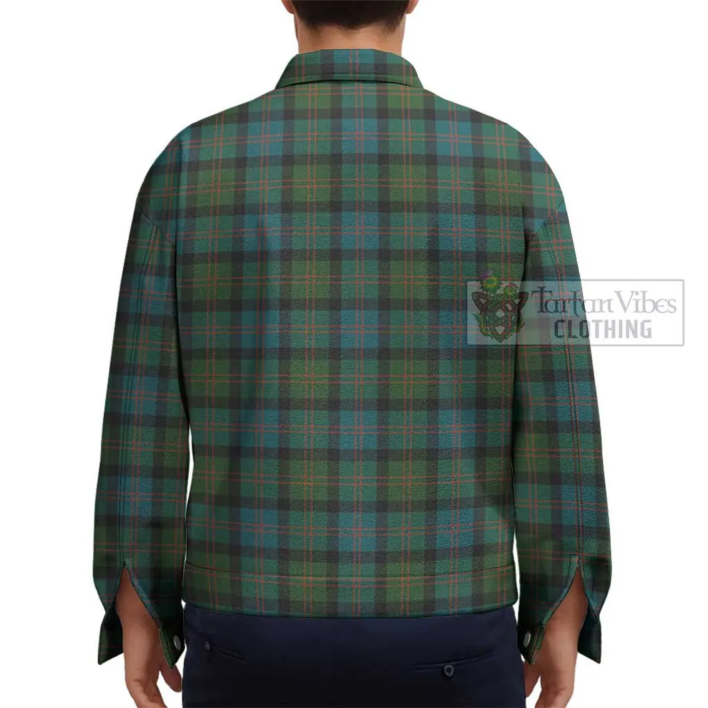 Blair Ancient Tartan Unisex Lapel Cotton Jacket