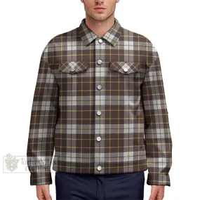 Burns Battalion Weathered Tartan Unisex Lapel Cotton Jacket