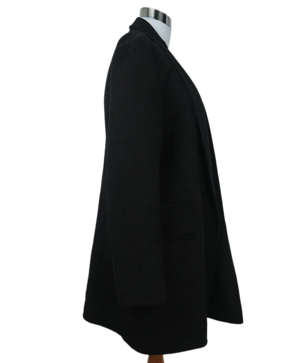 Celine Brown Wool & Cashmere Coat sz 4