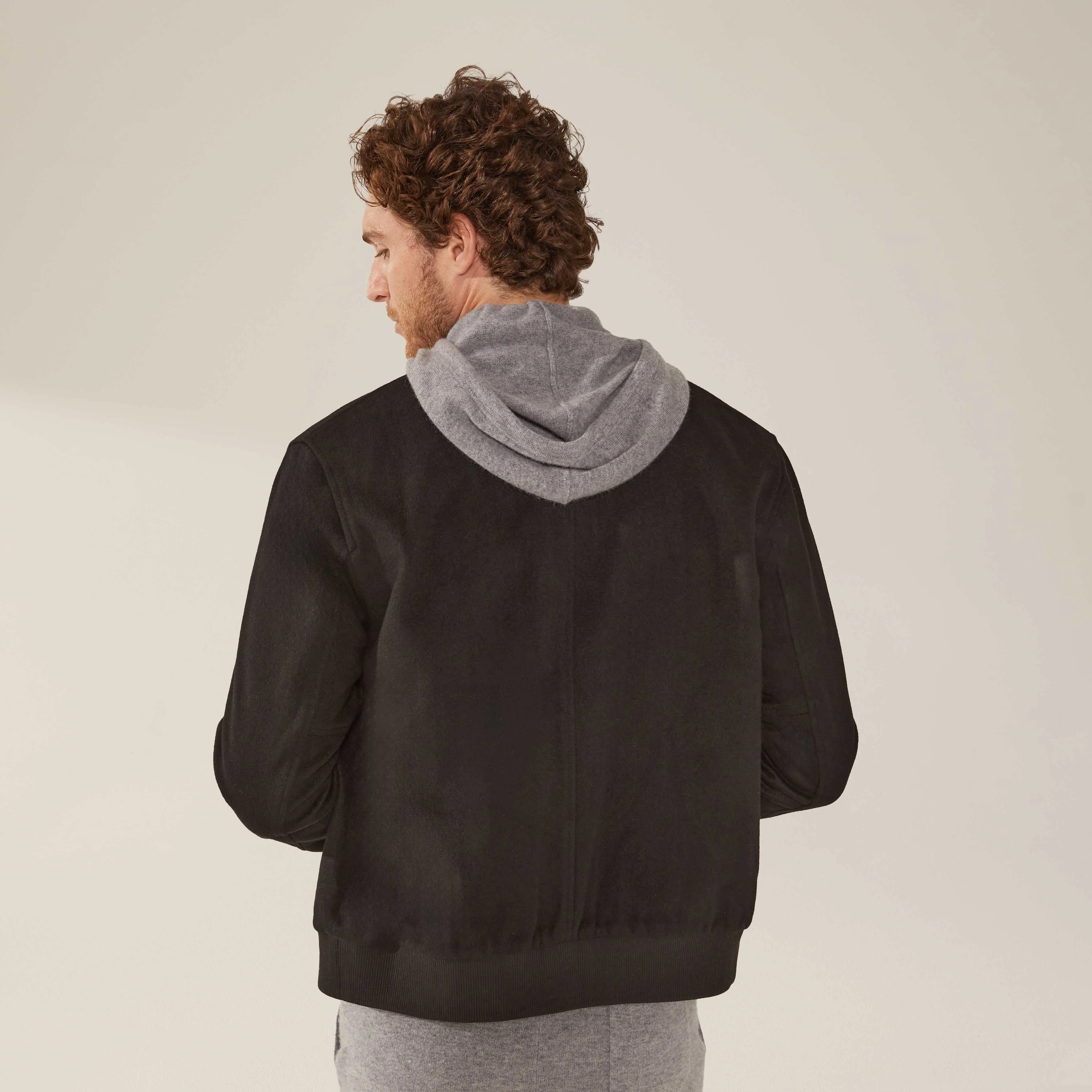 Chase Cashmere-Wool Bomber Jacket