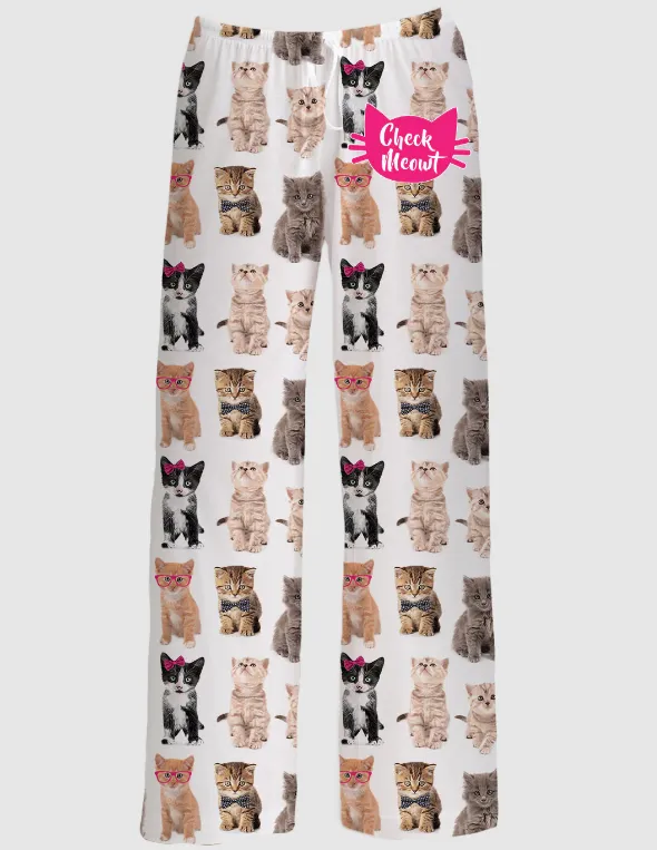 Check Meowt Pajama Pants