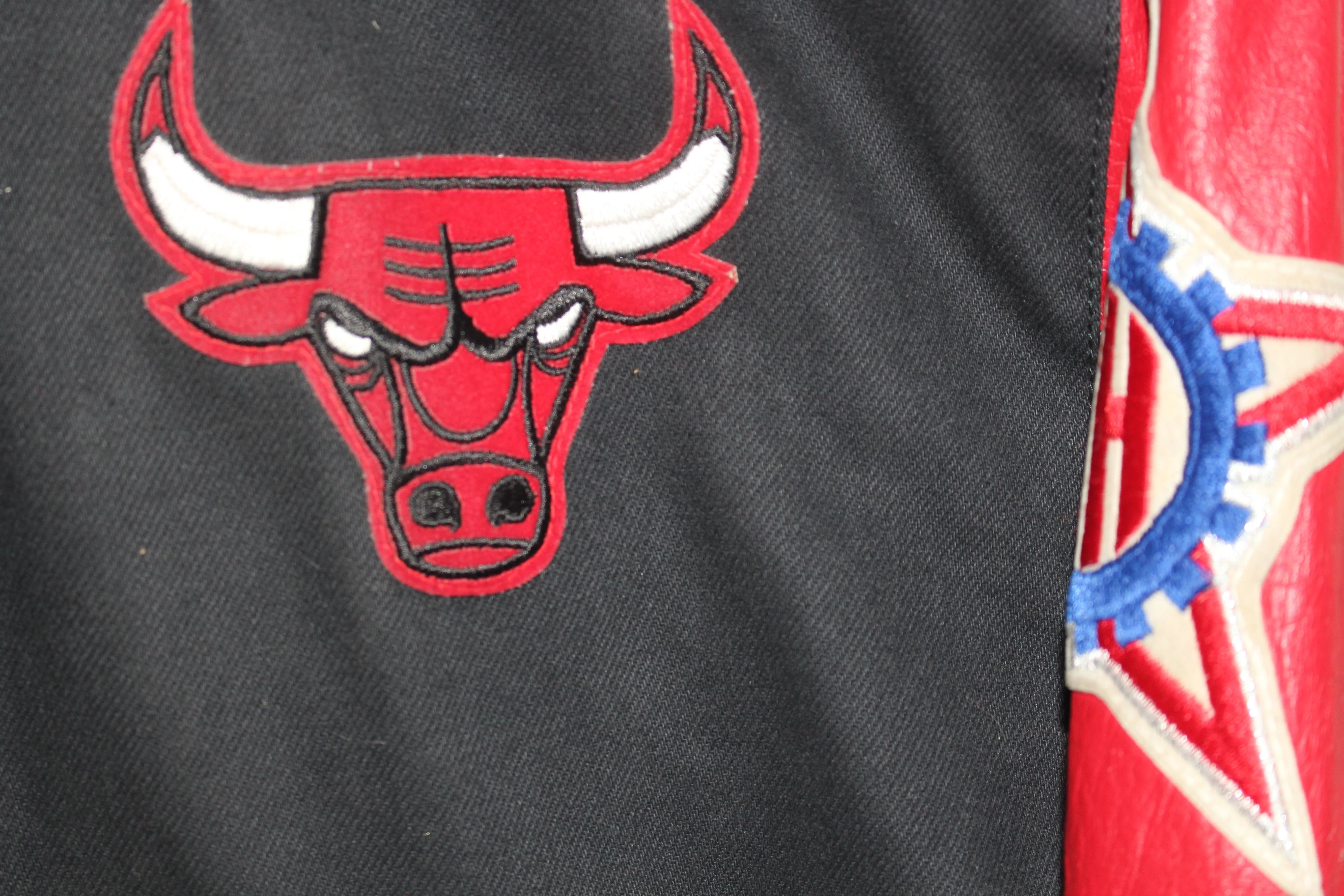 Chicago Bulls Jeff Hamilton Leather Jacket (L)