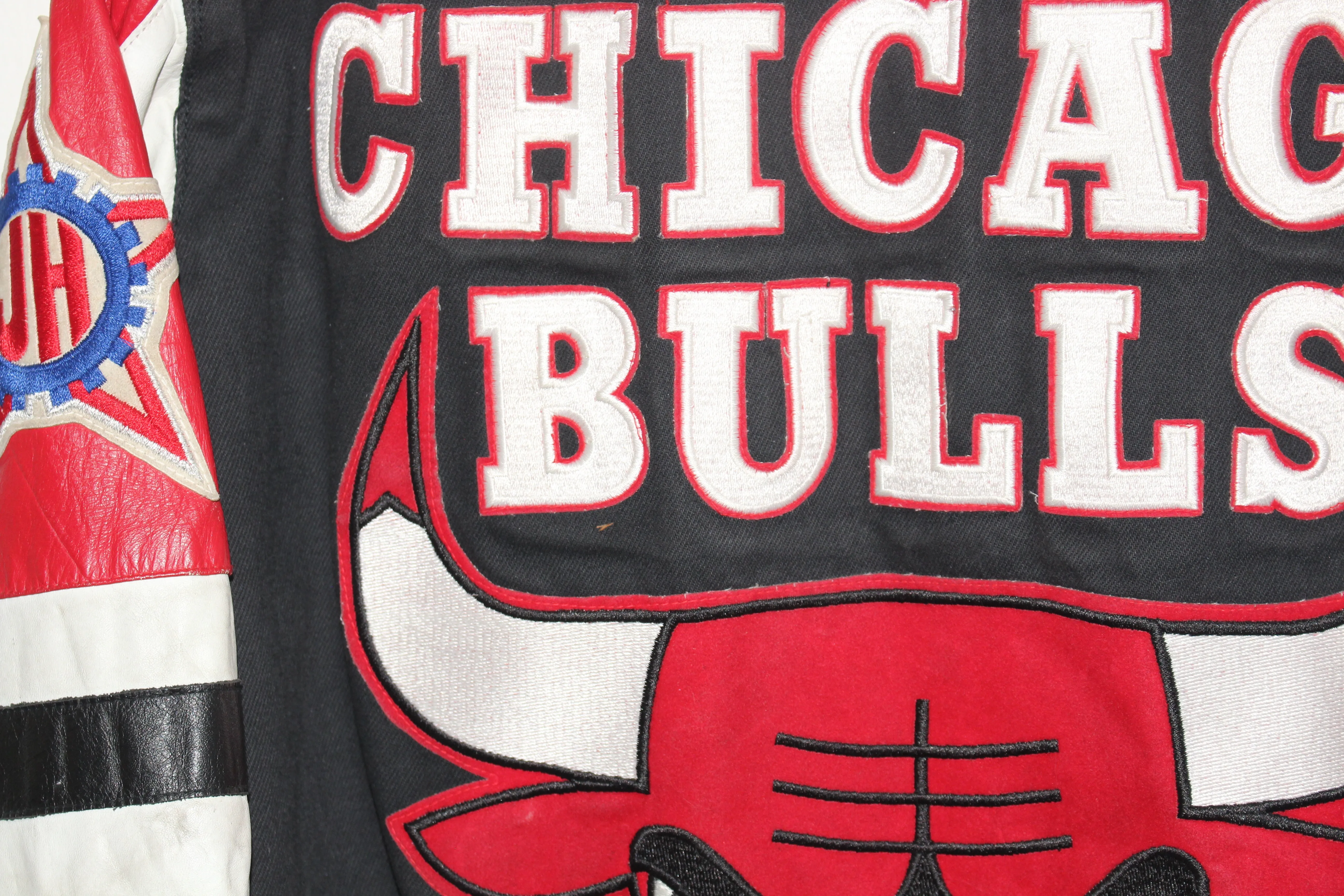 Chicago Bulls Jeff Hamilton Leather Jacket (L)