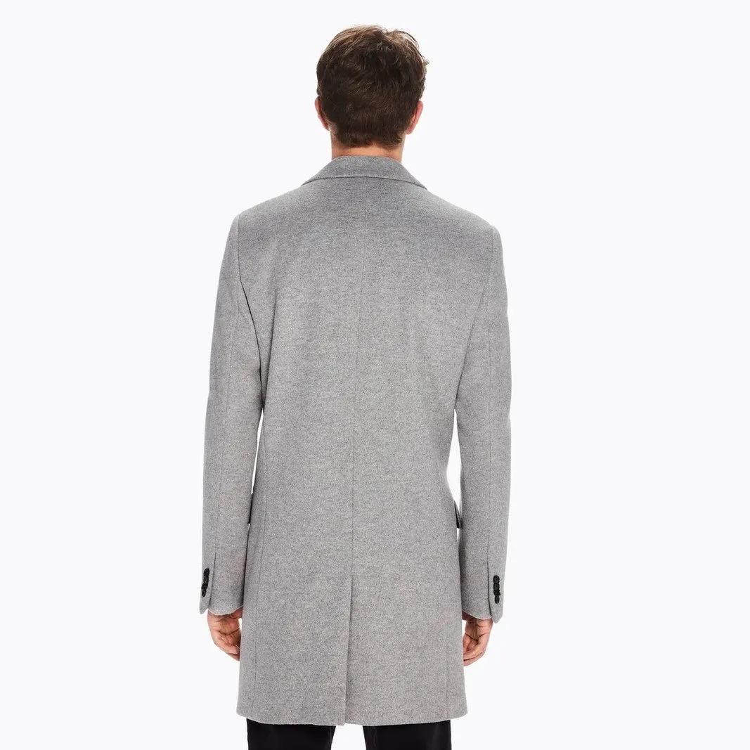 Classic 3-Button Coat (Grey)