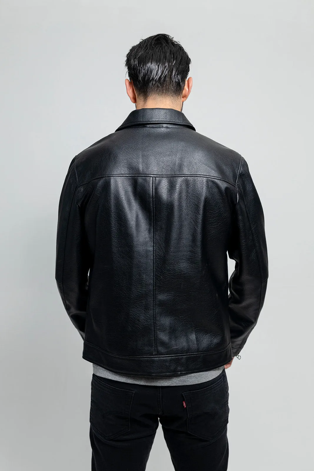 Conner Men's Vegan Faux Leather Jacket (POS)