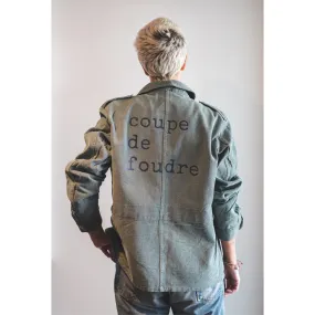 'Coupe de Foudre' Repurposed Military Jacket