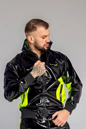 datingstar berlin jacket I black/neon I pvc pro