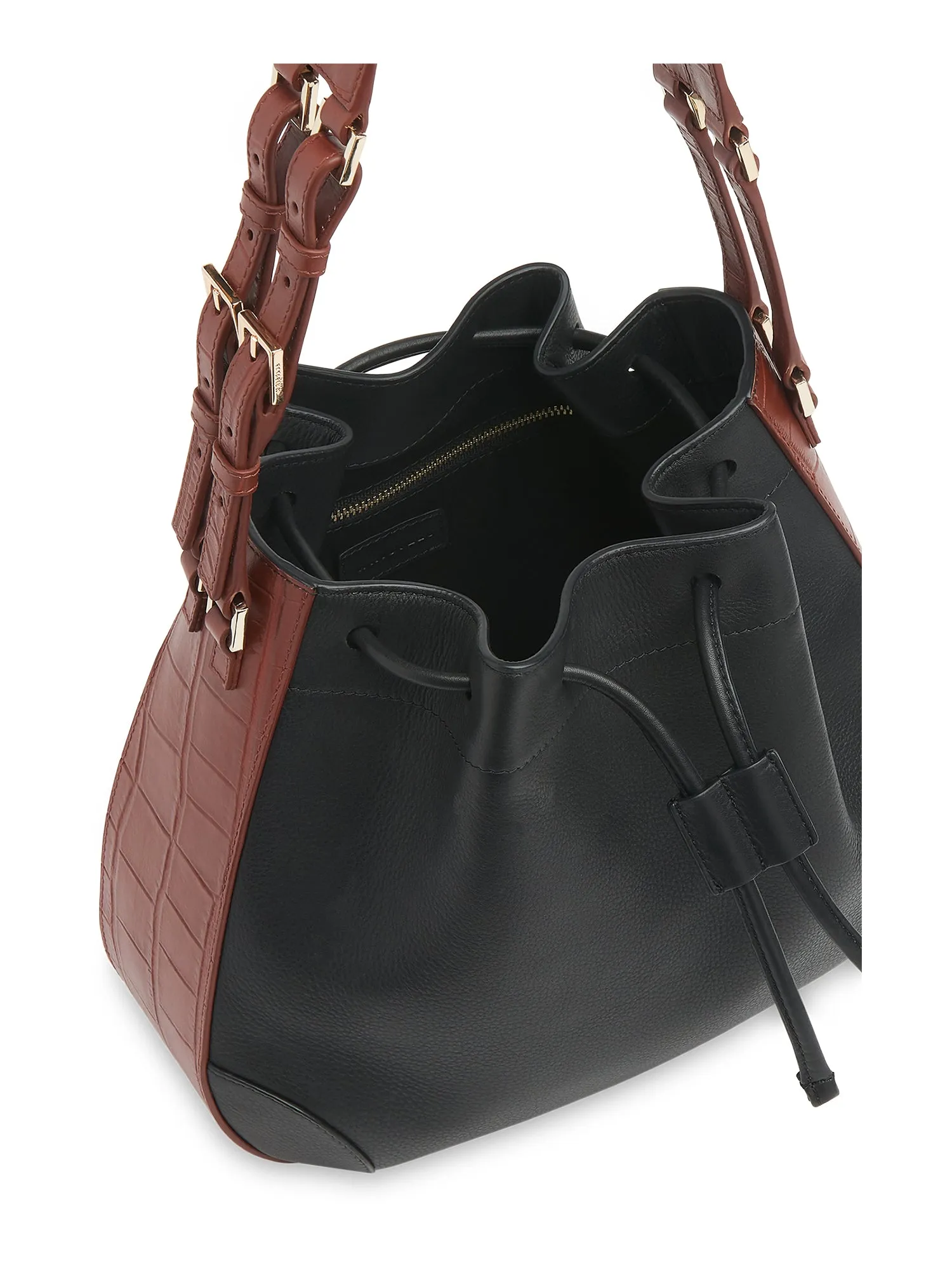 Derin Drawstring Shoulder Bag