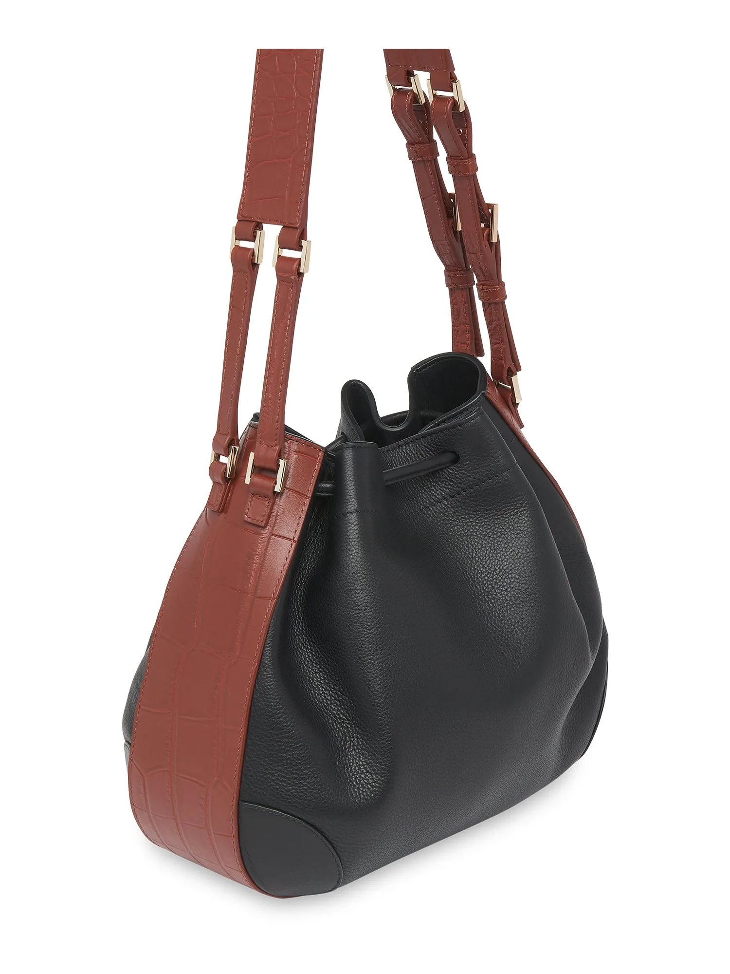 Derin Drawstring Shoulder Bag