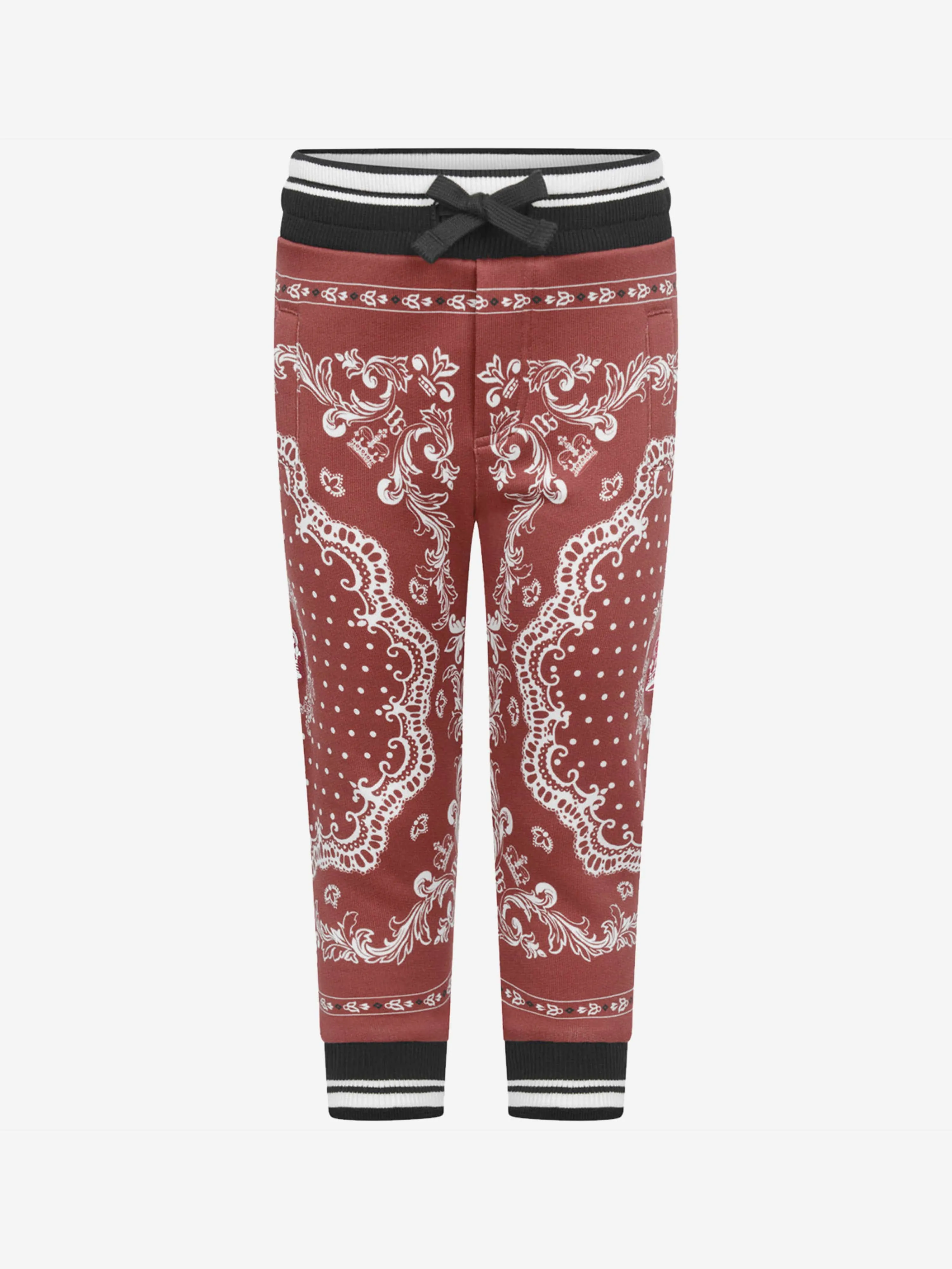 Dolce & Gabbana Baby Boys Sweatpants - Cotton Bandana Print Joggers