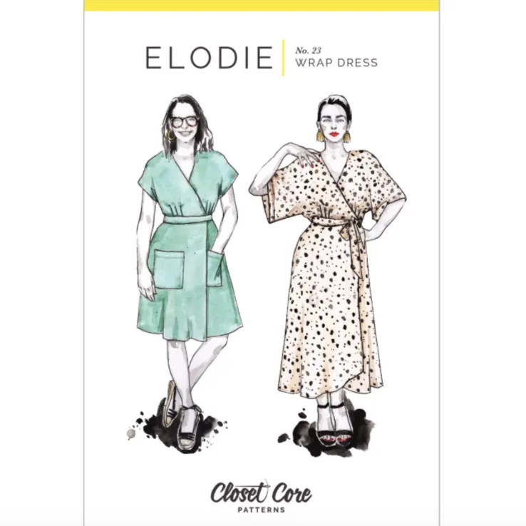 Elodie Wrap Dress Pattern