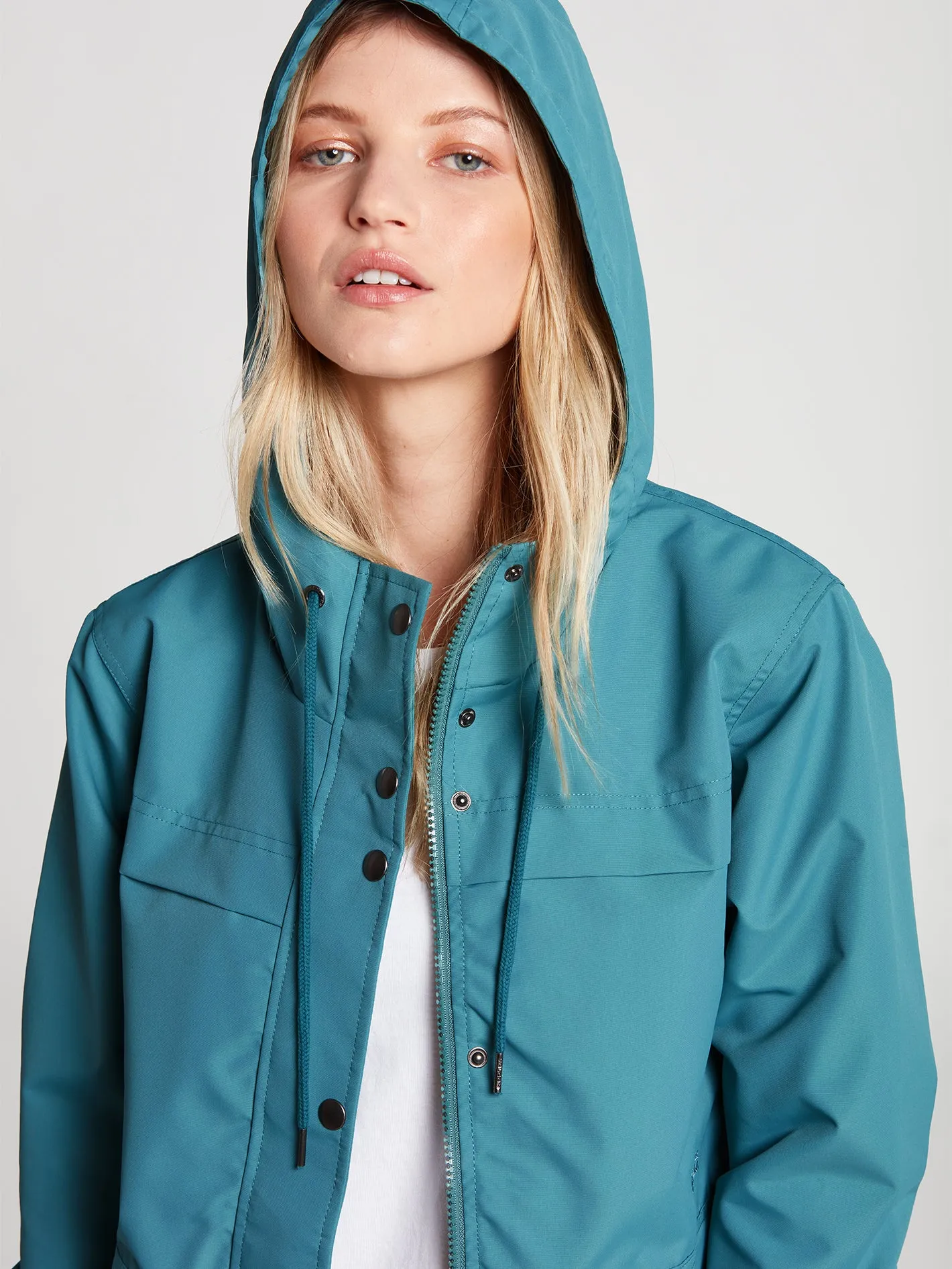 Enemy Stone Windbreaker Jacket - Laguna Blue