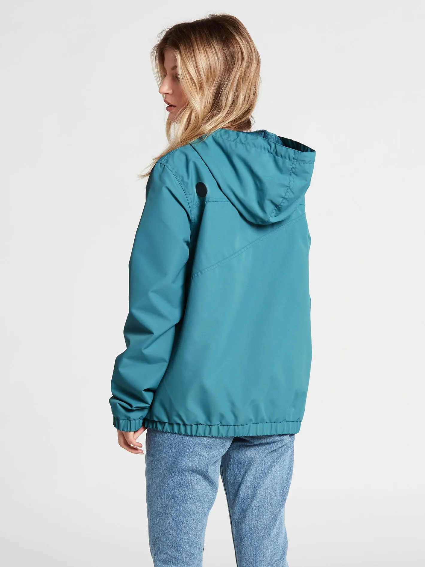 Enemy Stone Windbreaker Jacket - Laguna Blue