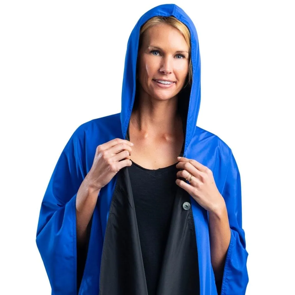 GG Raincaper Black With Royal Blue