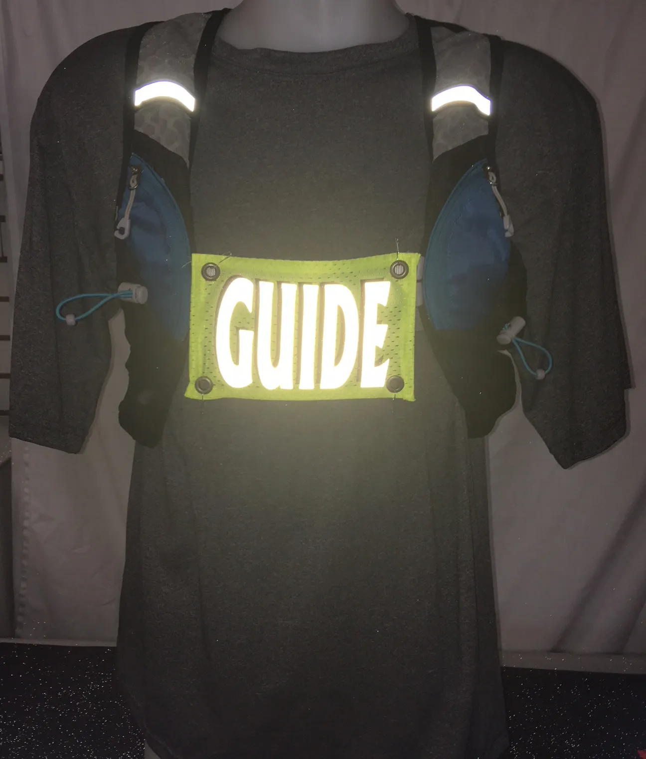 High Vis Reflective Reusable Bib