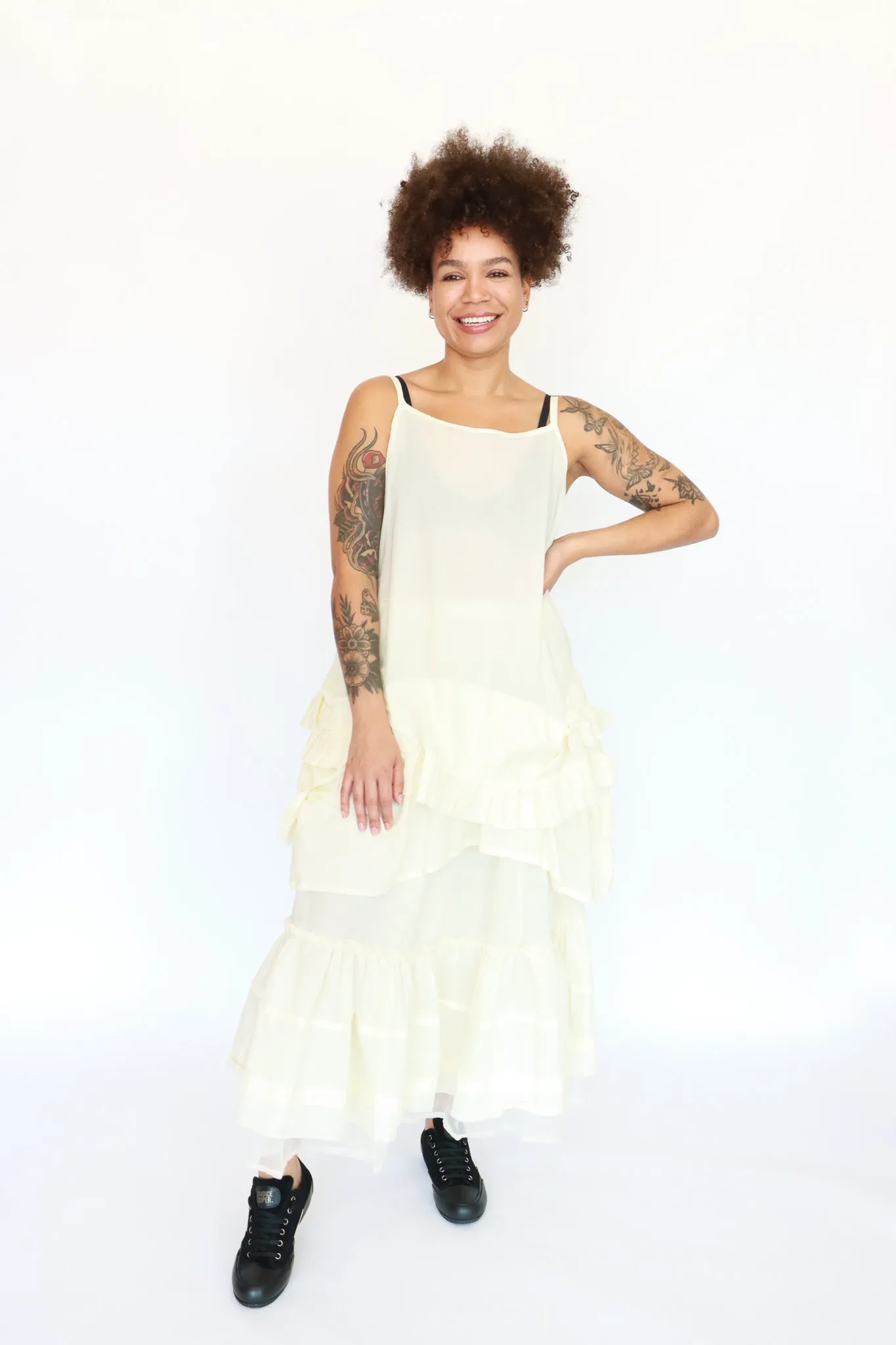 Krista Larson Underpinning Cotton Skirt (2 Colors)