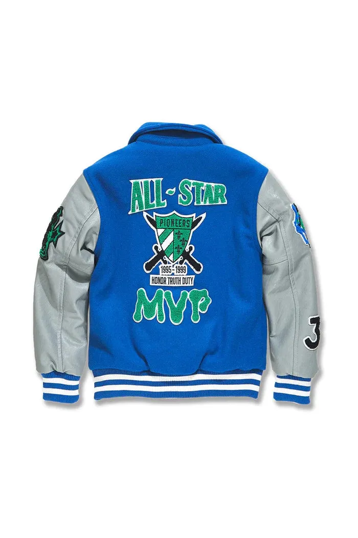 Legacy Edition Boys Varsity Jacket (Royal) - 91650BRYL