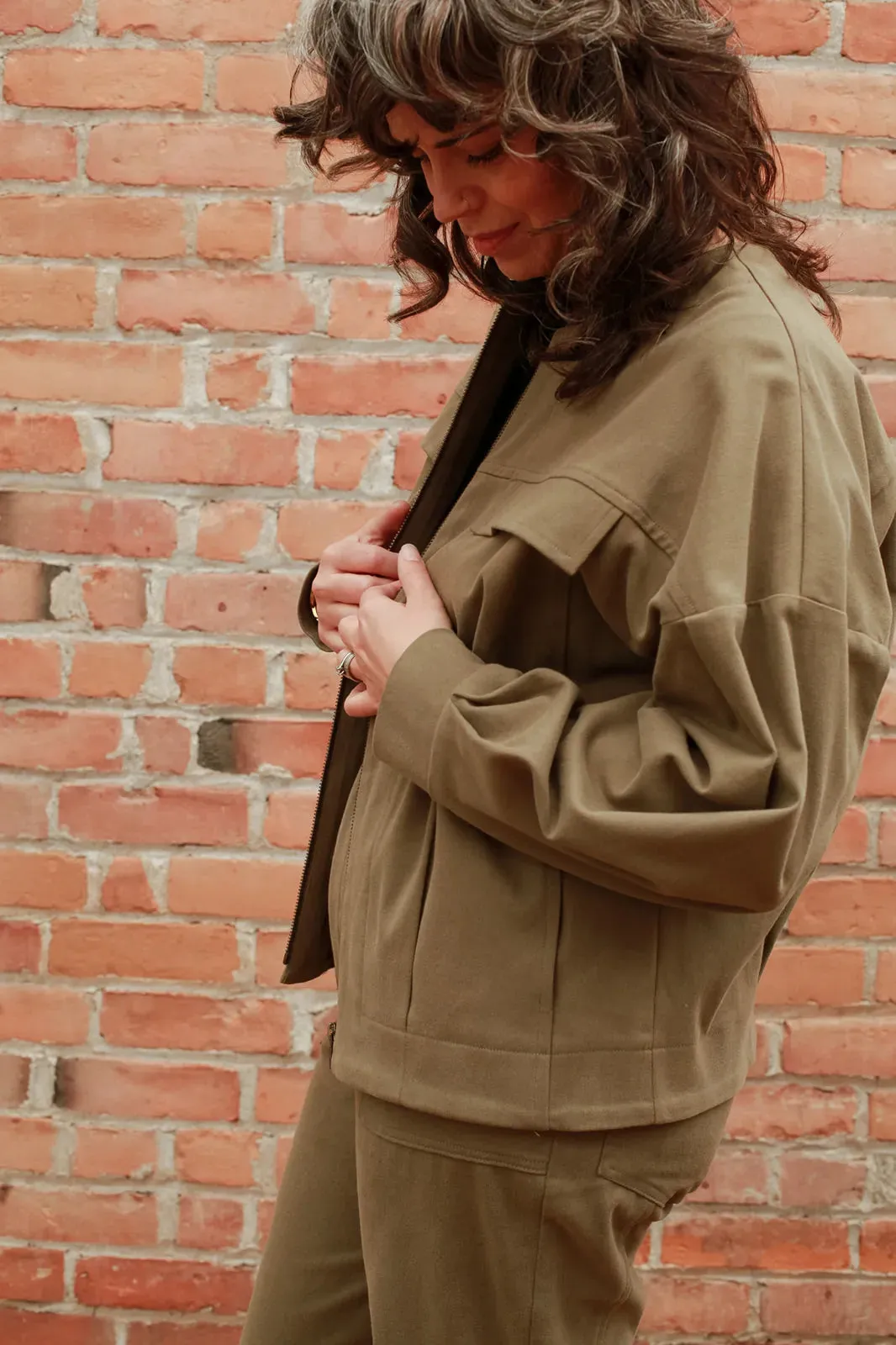 Leon Jacket in Olive