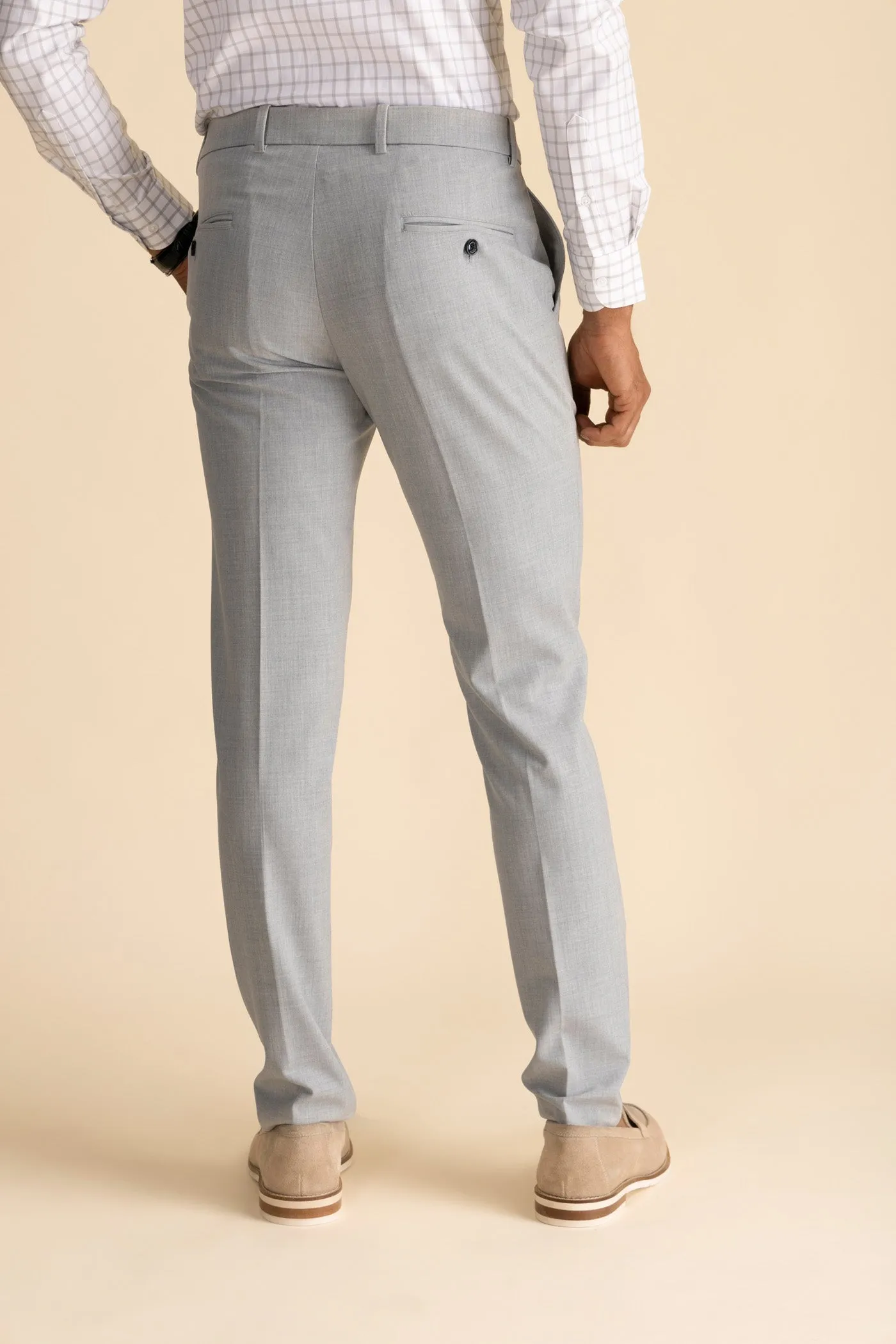 Light Grey Formal Trousers