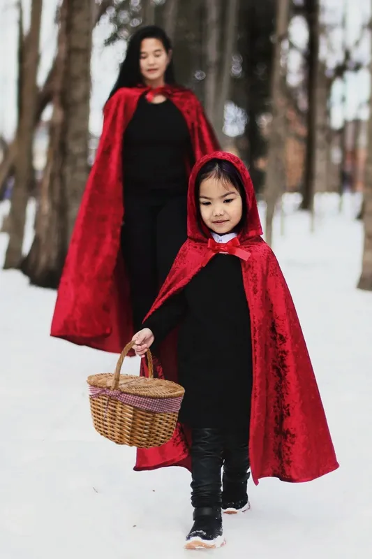 Little Red Riding Hood Cape - Size 3-4