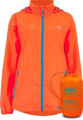 Mac In A Sac NEON 2 Jacket - Neon Orange