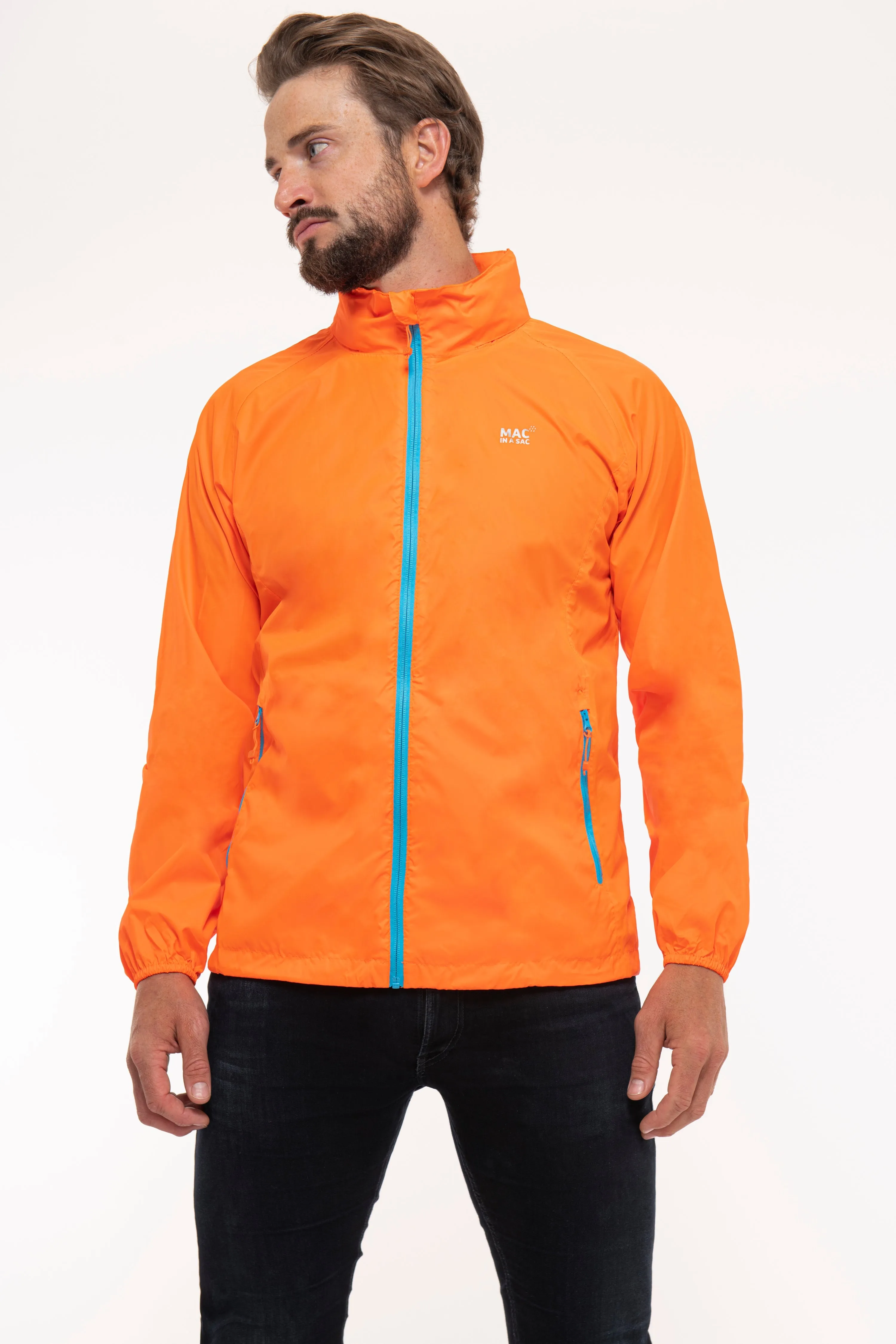 Mac In A Sac NEON 2 Jacket - Neon Orange