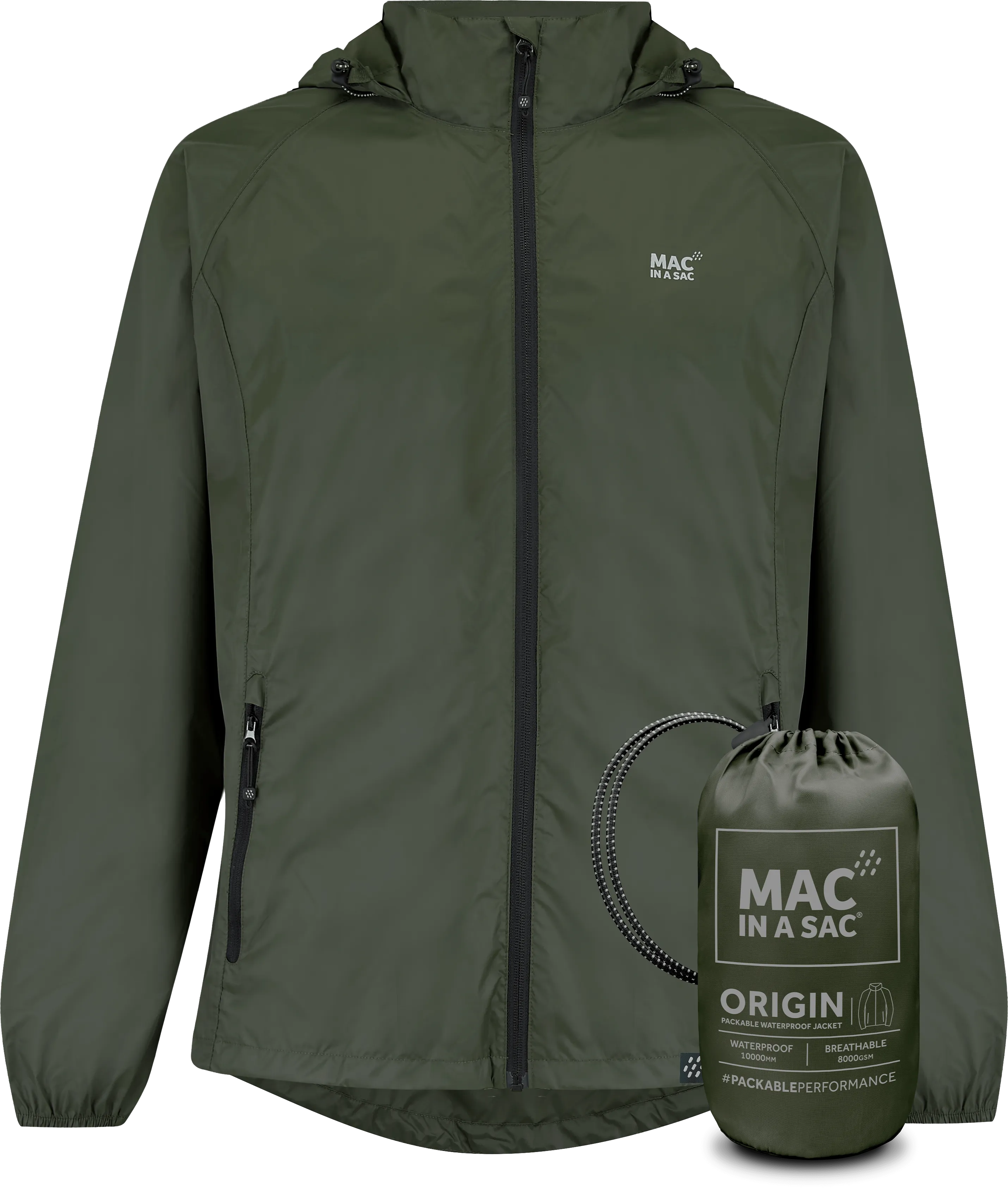 Mac In A Sac ORIGIN 2 Jacket - Khaki