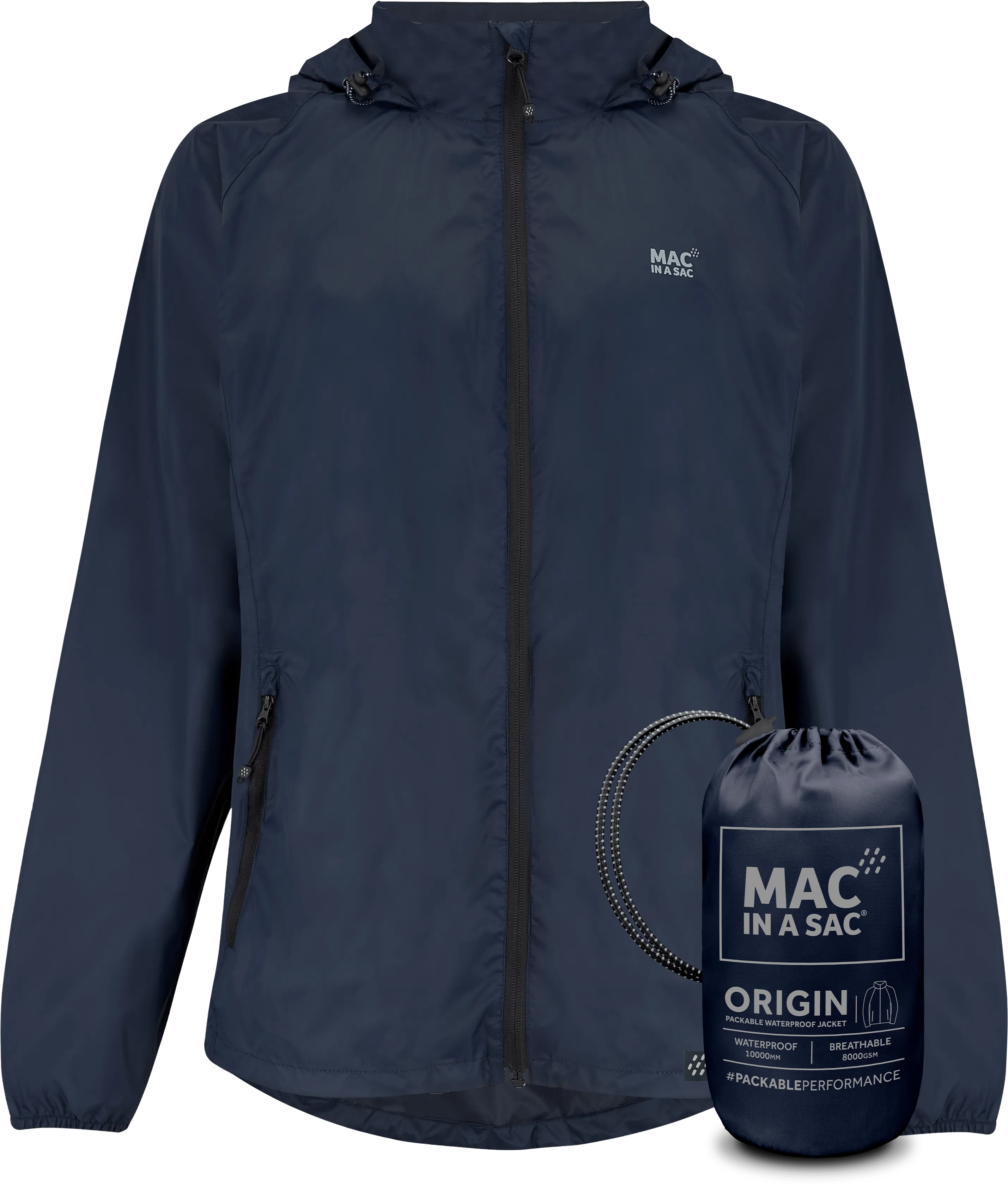 Mac In A Sac ORIGIN 2 Jacket - Navy