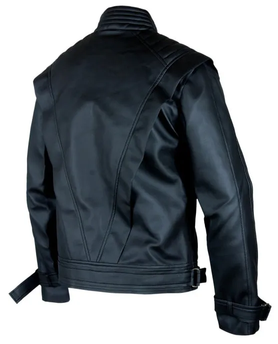 Michael Jackson Black Thriller Leather Jacket