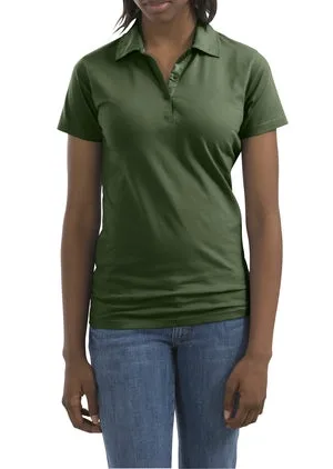 NEW  District Threads - Ladies Perfect Weight Jersey Sport Shirt.  DT2150