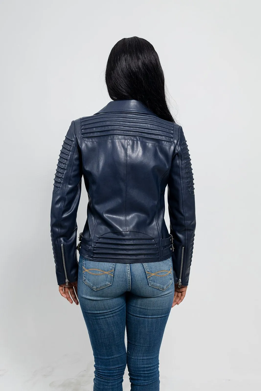 Paris Women's Vegan Faux Leather Jacket (POS)