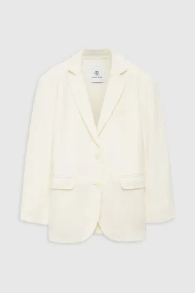 Quinn Blazer - White Cashmere Blend