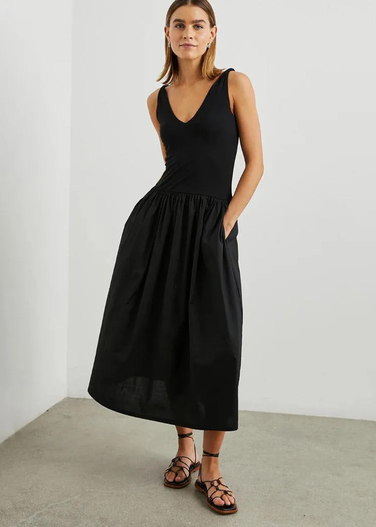 Rails Franca Dress- Black