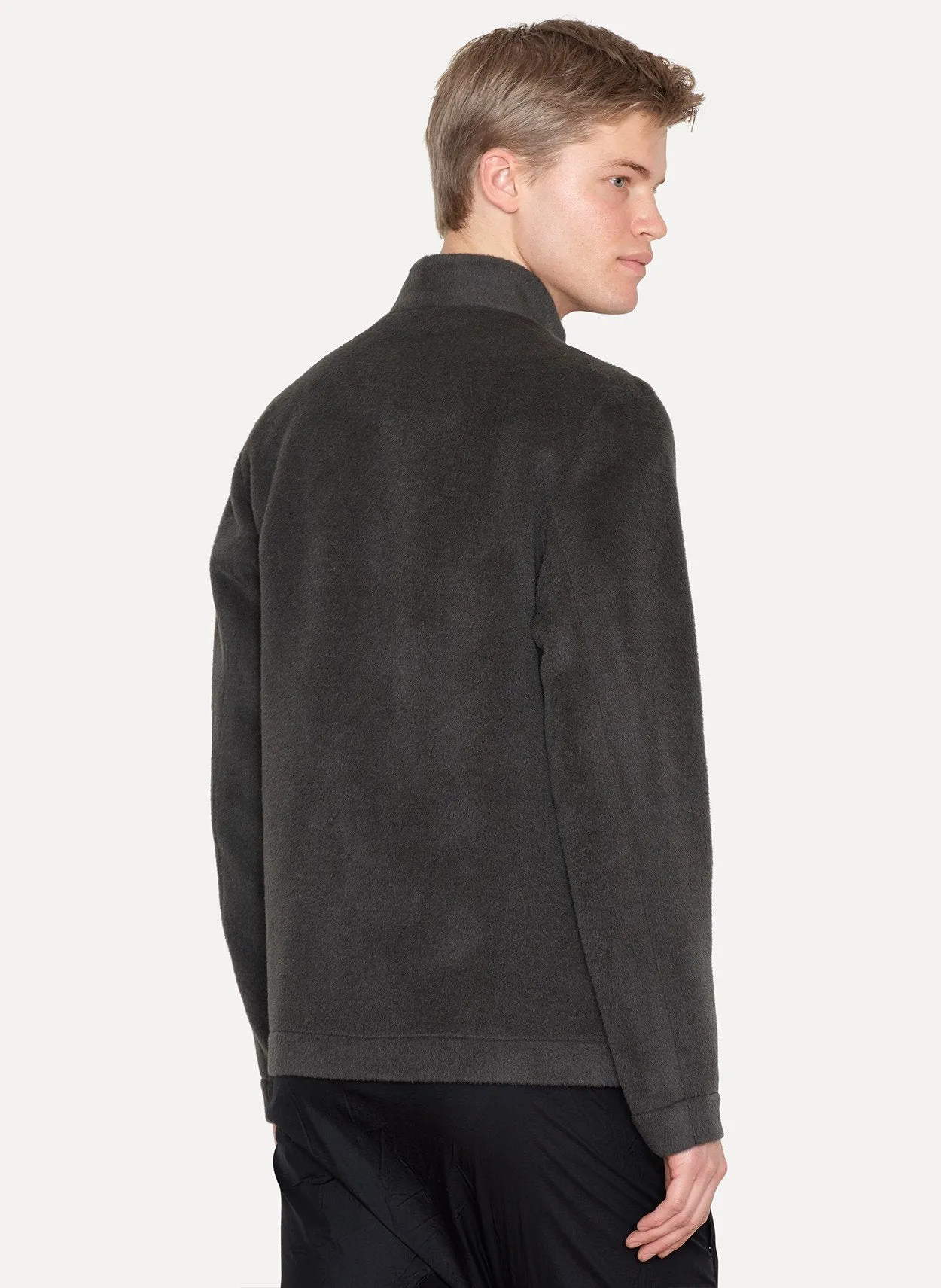 Raven Wool Cashmere Jacket Canvas