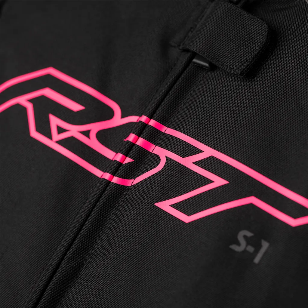 RST S1 Mesh CE Ladies Textile Jacket - Black/Neon Pink